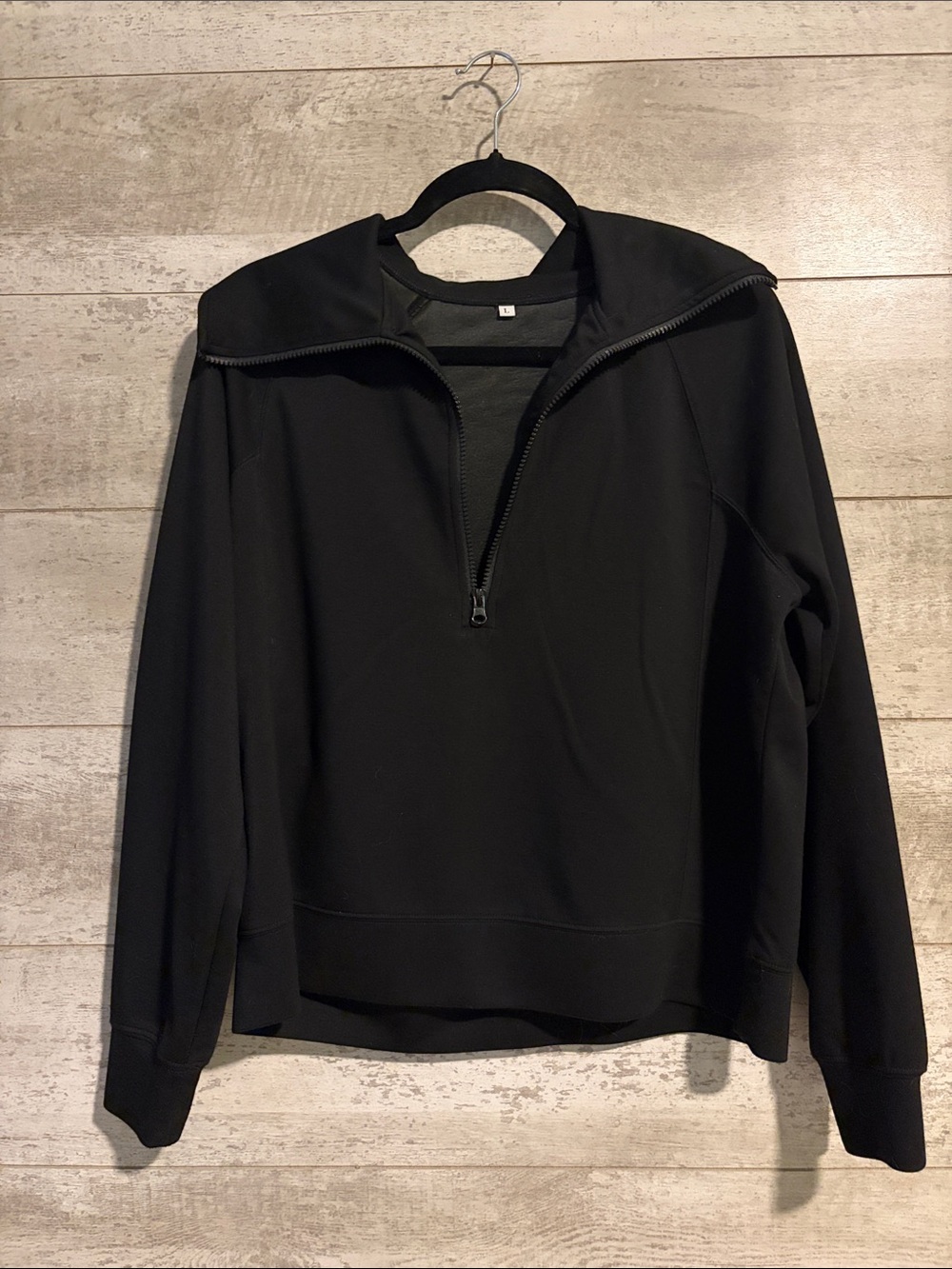 Black Hoodie and Wide-Leg Pant Set - Picture 2 of 6